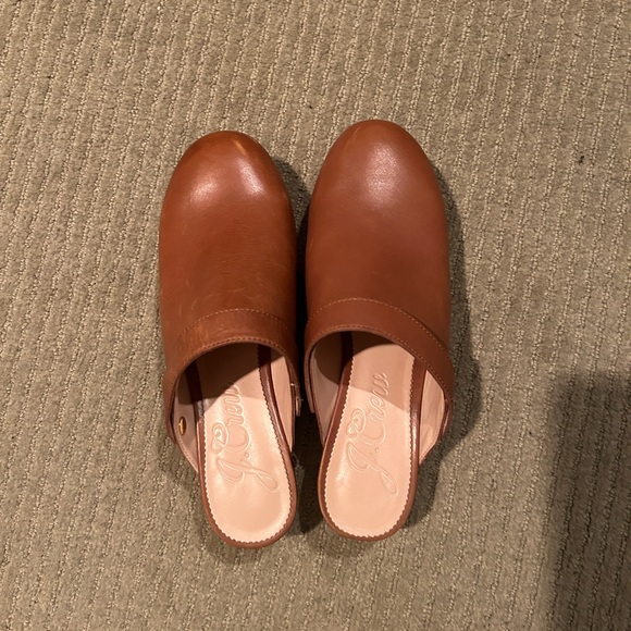 J. Crew leather clogs size 7 - Picture 2 of 5